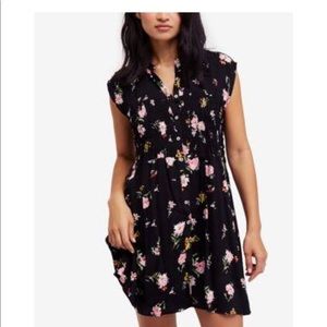 Free people Greatest Day Smocked mini dress